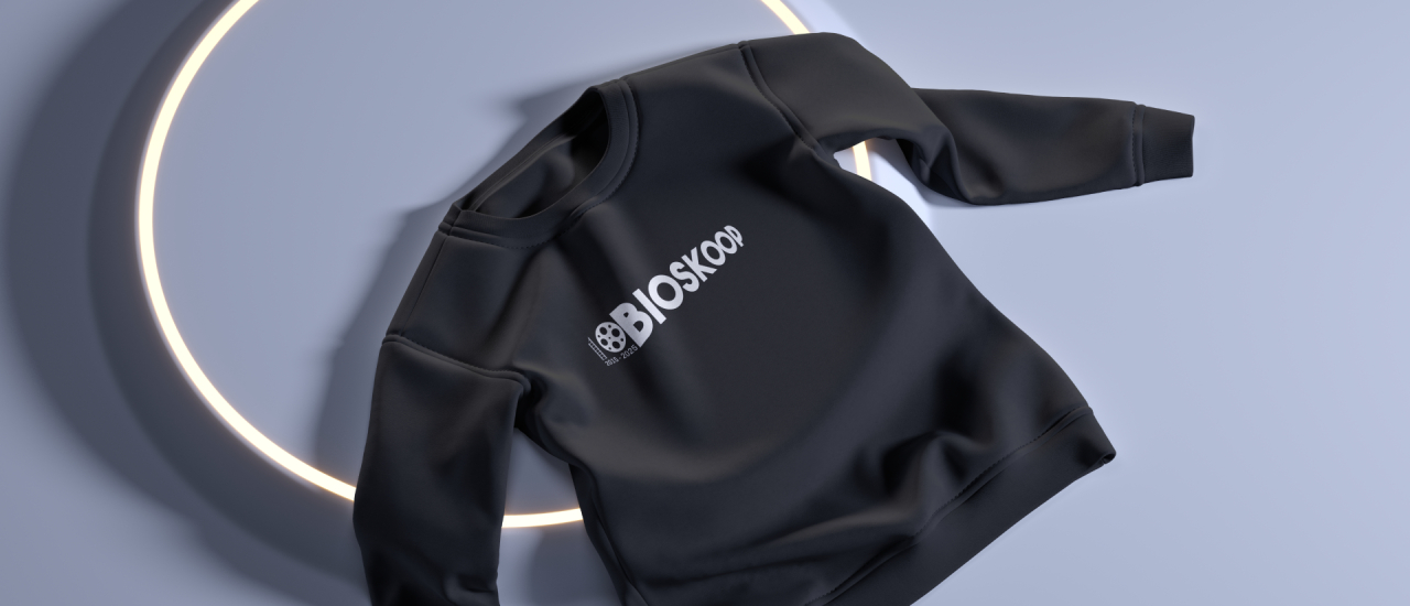 Sweatshirt Black with Bioskoop 10 Logo Widescreen